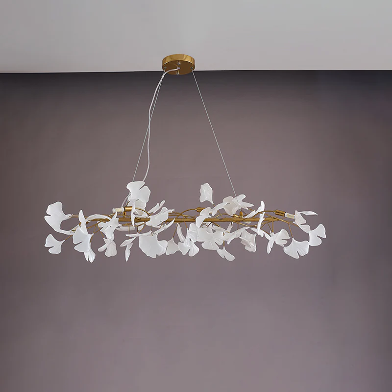 WOMO Gingko Linear Chandelier-WM2413 - Image 11