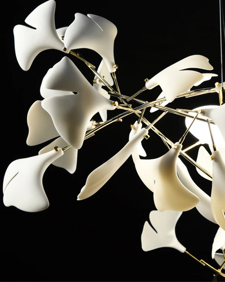 WOMO Gingko Dining Room Chandelier-WM2429 - Image 4