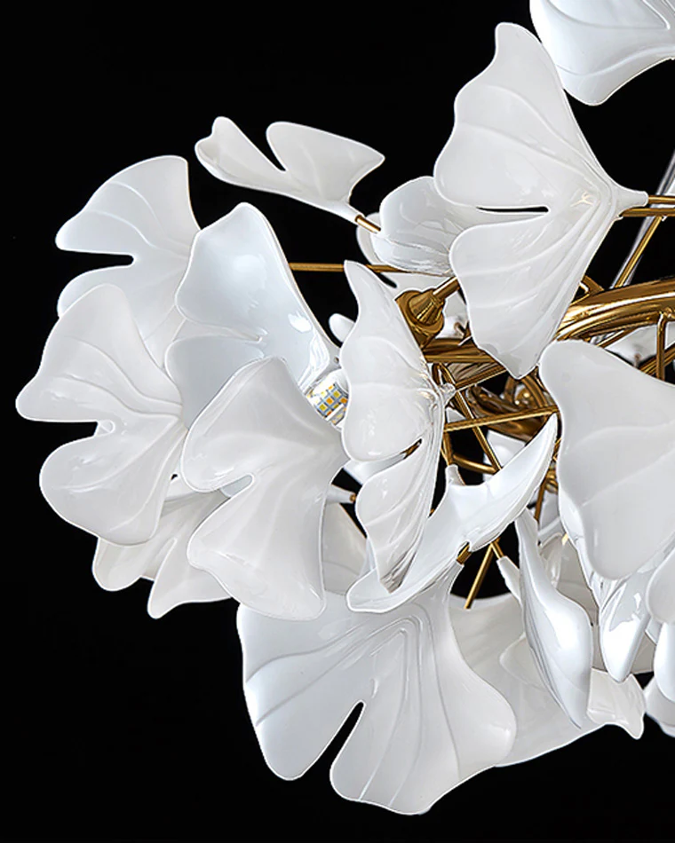 WOMO Gingko Round Chandelier-WM2414 - Image 20