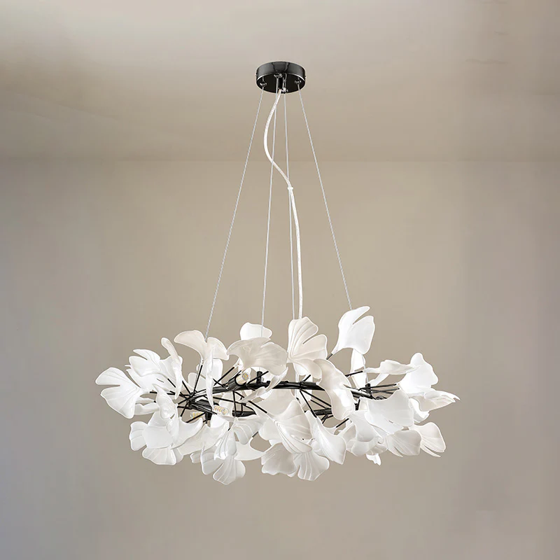 WOMO Gingko Round Chandelier-WM2414 - Image 31