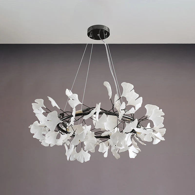 WOMO Gingko Round Chandelier-WM2414 - Image 33