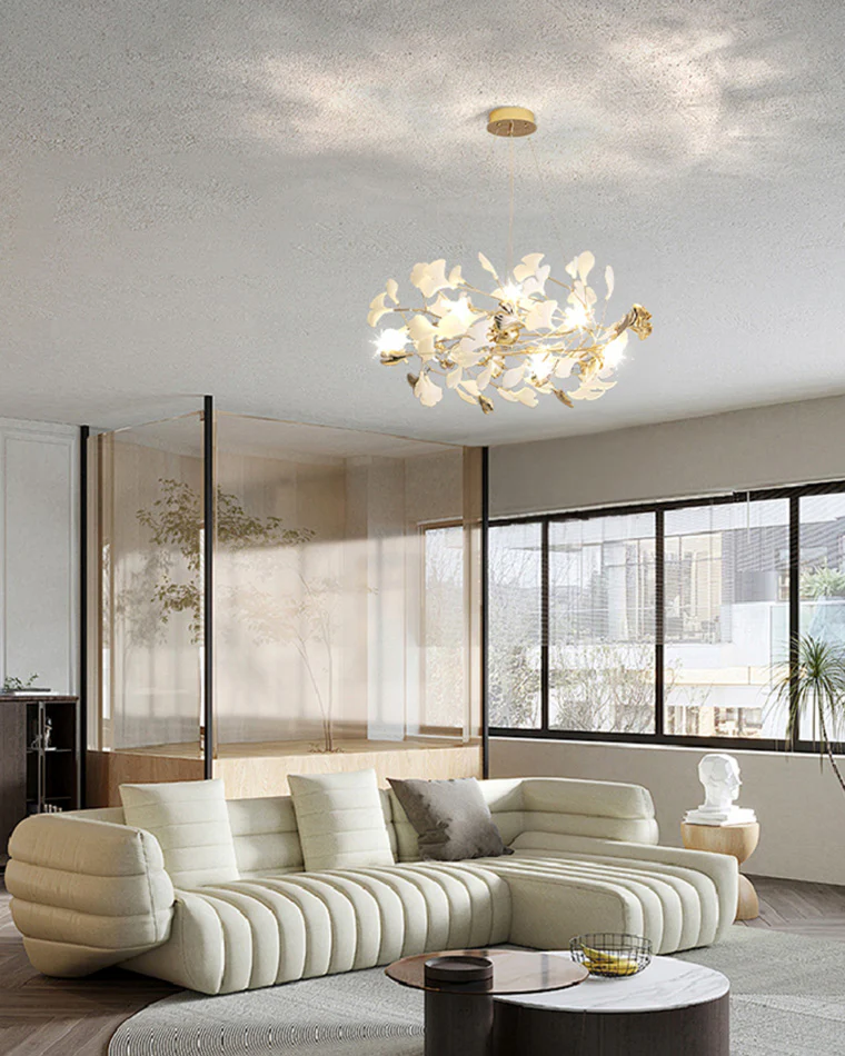 WOMO Gingko Round Chandelier-WM2414 - Image 7