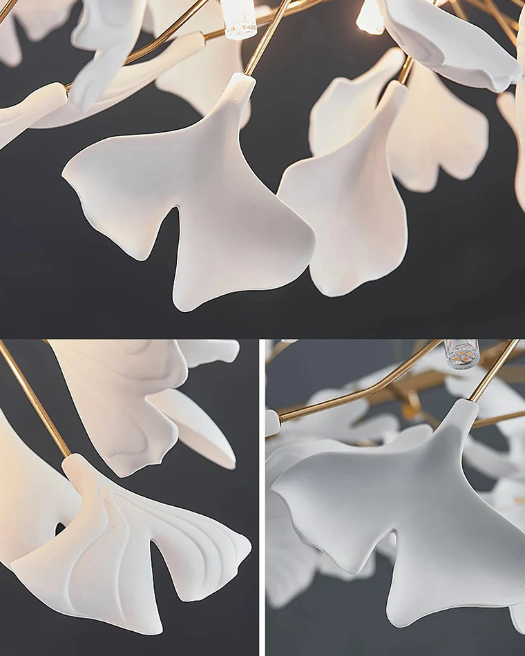WOMO Gingko Spiral Chandelier-WM2416 - Image 12