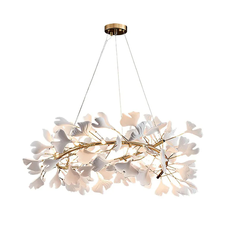 WOMO Gingko Spiral Chandelier-WM2416 - Image 17