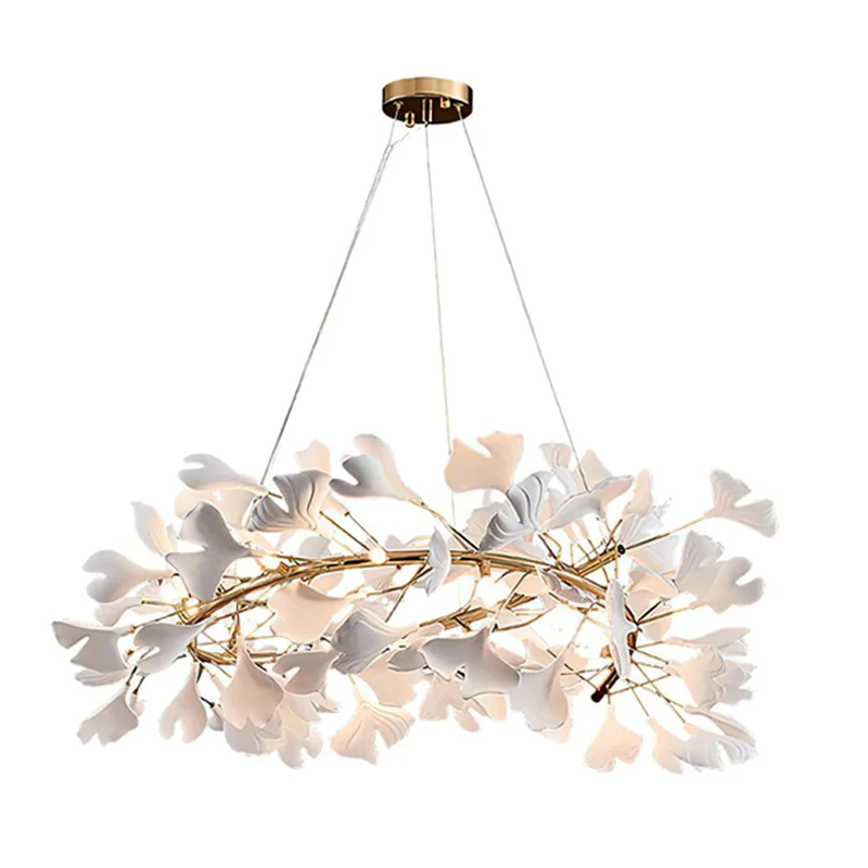 WOMO Gingko Spiral Chandelier-WM2416 - Image 19