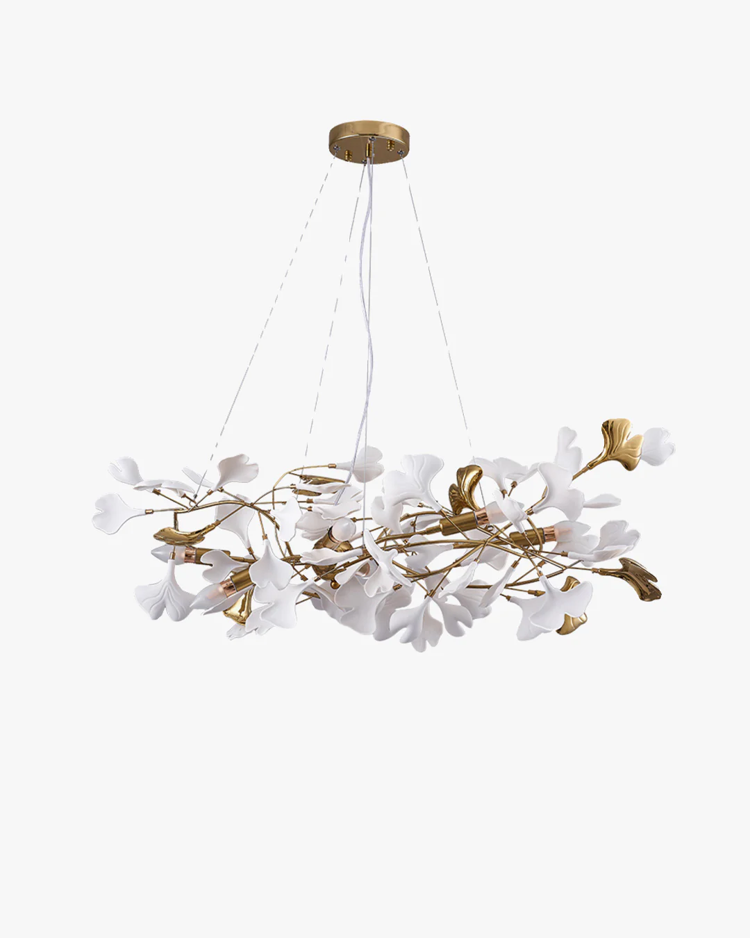 WOMO Gingko Ceramic Chandelier-WM2411