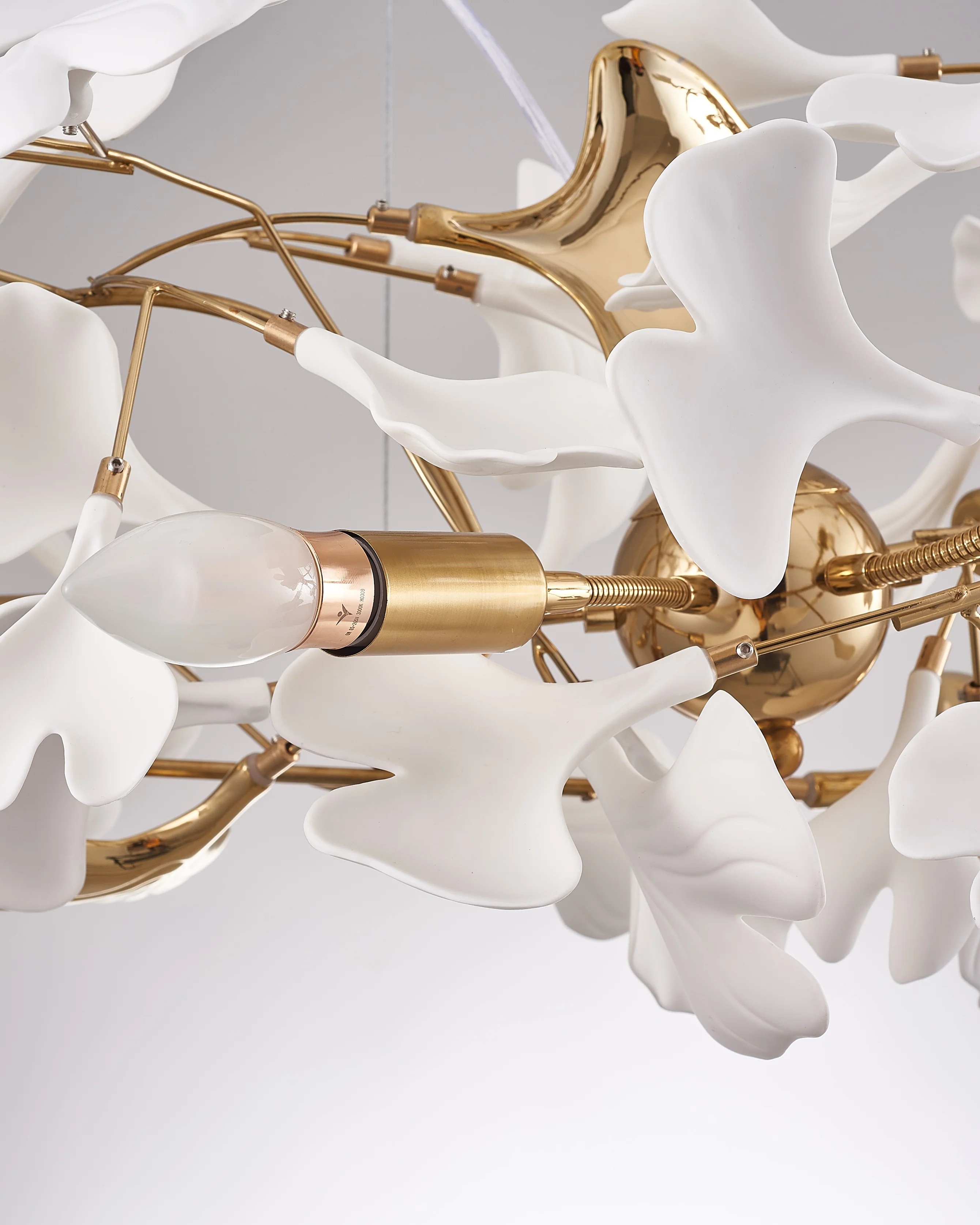 WOMO Gingko Ceramic Chandelier-WM2411 - Image 11