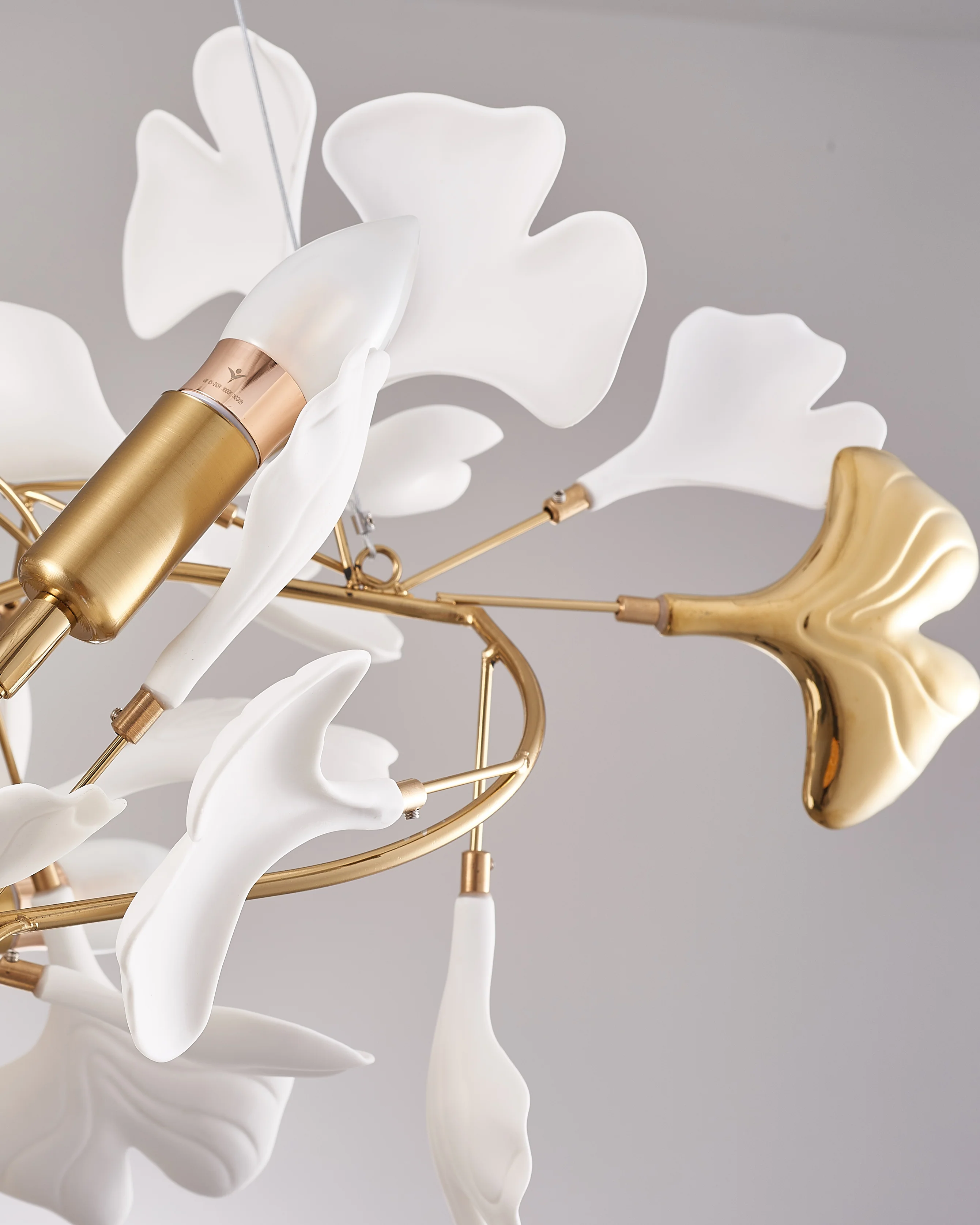 WOMO Gingko Ceramic Chandelier-WM2411 - Image 12