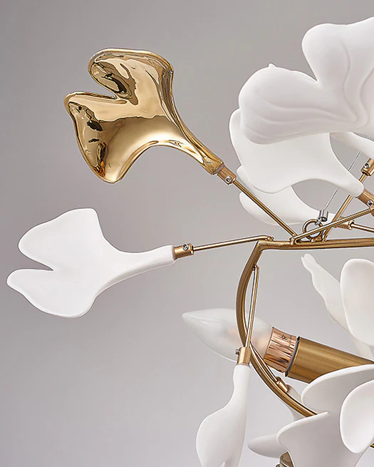 WOMO Gingko Ceramic Chandelier-WM2411 - Image 13