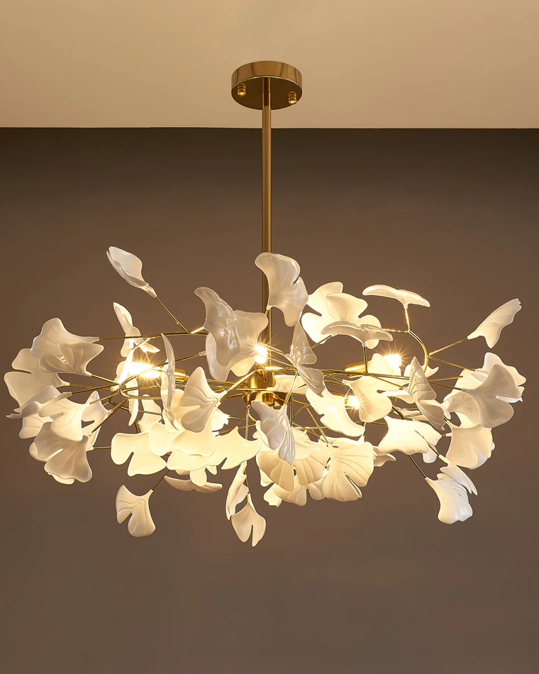 WOMO Gingko Leaf Chandelier-WM2205 - Image 10