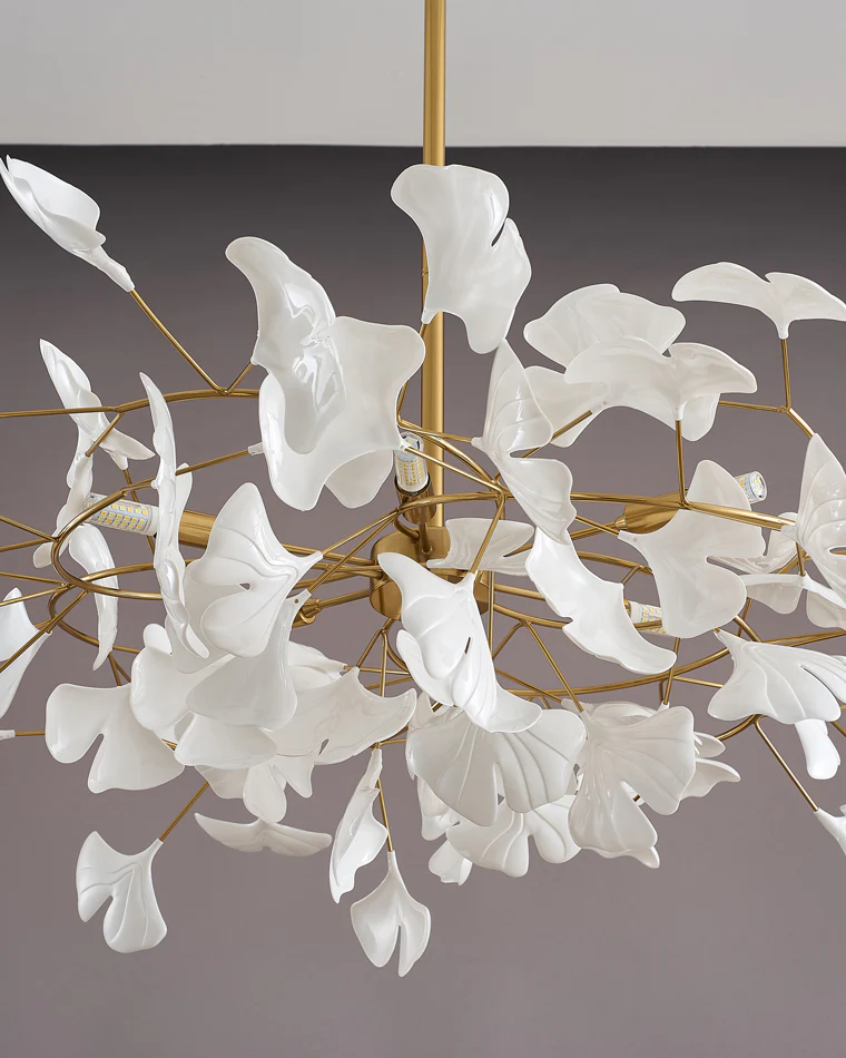 WOMO Gingko Leaf Chandelier-WM2205 - Image 11