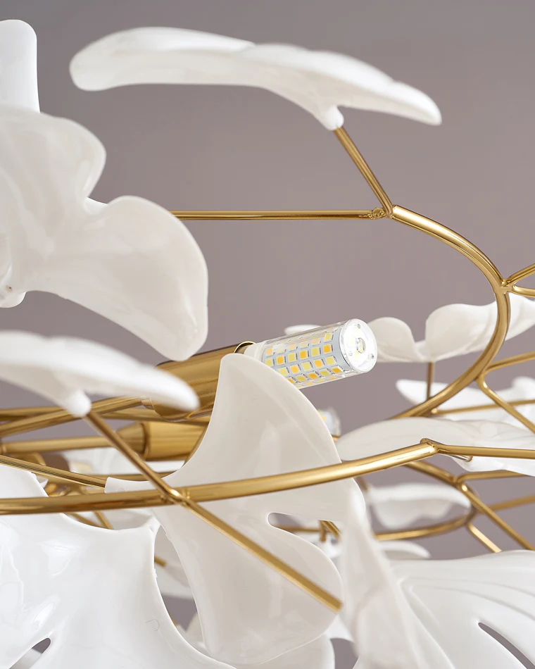 WOMO Gingko Leaf Chandelier-WM2205 - Image 18