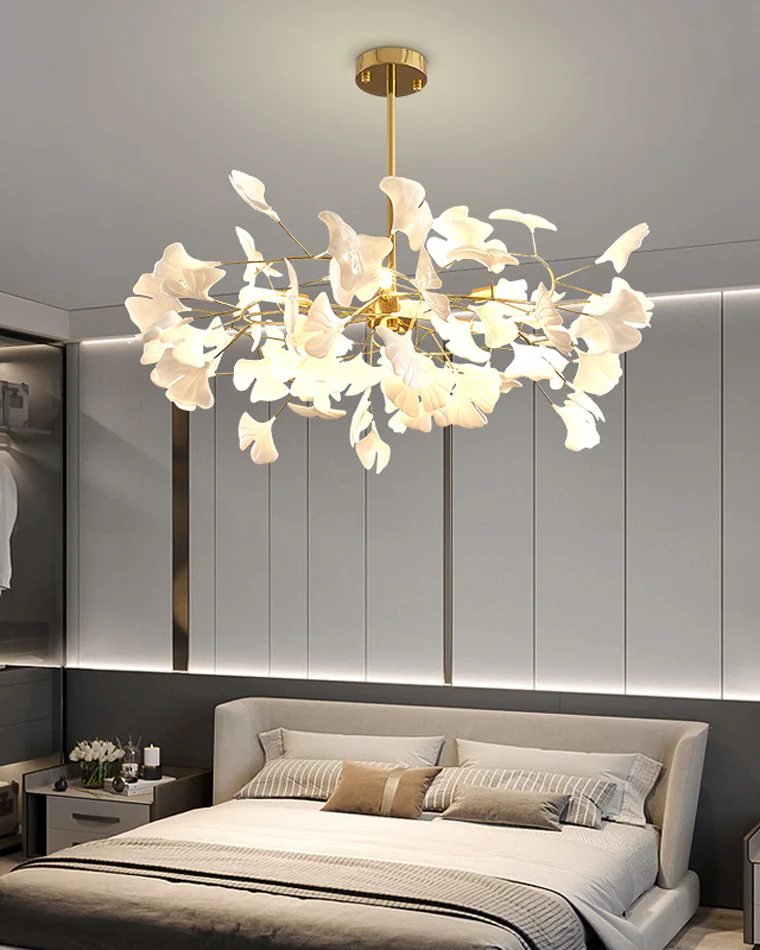WOMO Gingko Leaf Chandelier-WM2205 - Image 2