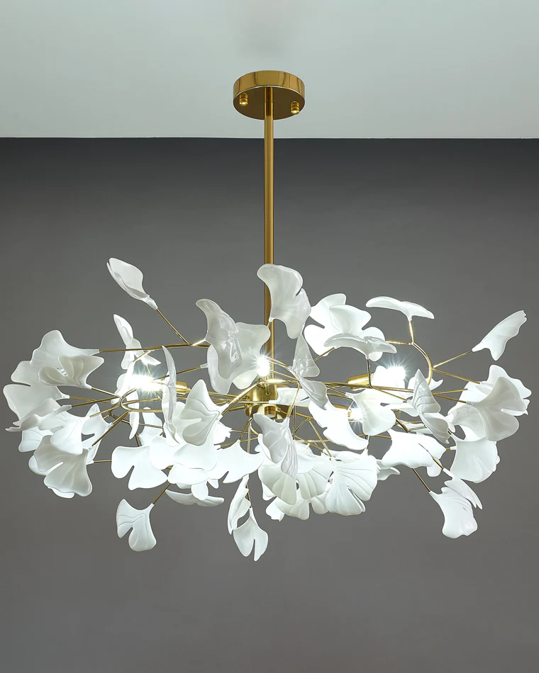 WOMO Gingko Leaf Chandelier-WM2205 - Image 4