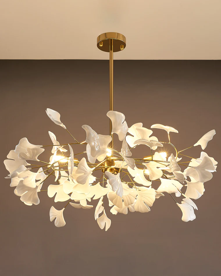 WOMO Gingko Leaf Chandelier-WM2205 - Image 5