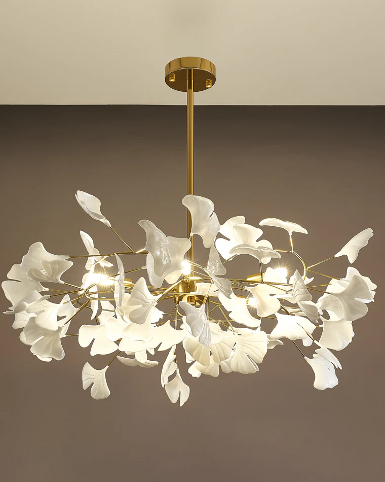 WOMO Gingko Leaf Chandelier-WM2205 - Image 6