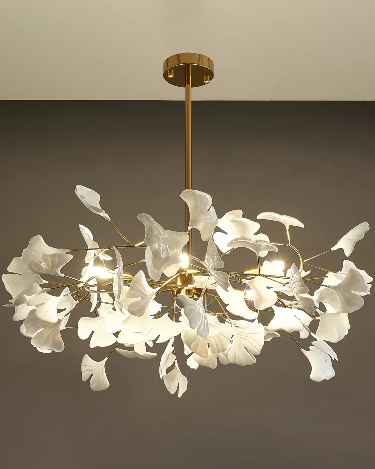 WOMO Gingko Leaf Chandelier-WM2205 - Image 7