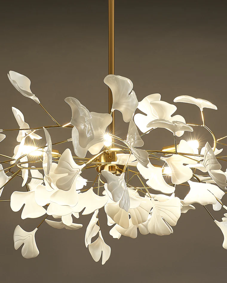 WOMO Gingko Leaf Chandelier-WM2205 - Image 8