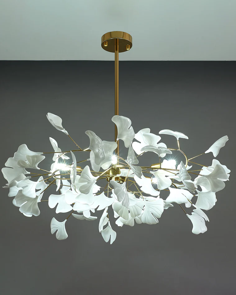 WOMO Gingko Leaf Chandelier-WM2205 - Image 9