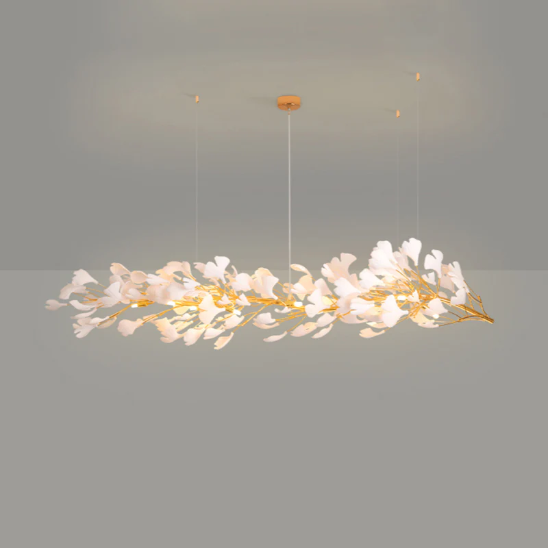 WOMO Ginkgo Long Ceramic Chandelier-WM2490 - Image 9