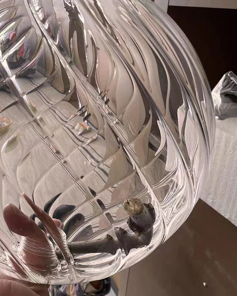 WOMO Smoked Glass Bubble Chandelier-WM2198 - Image 9