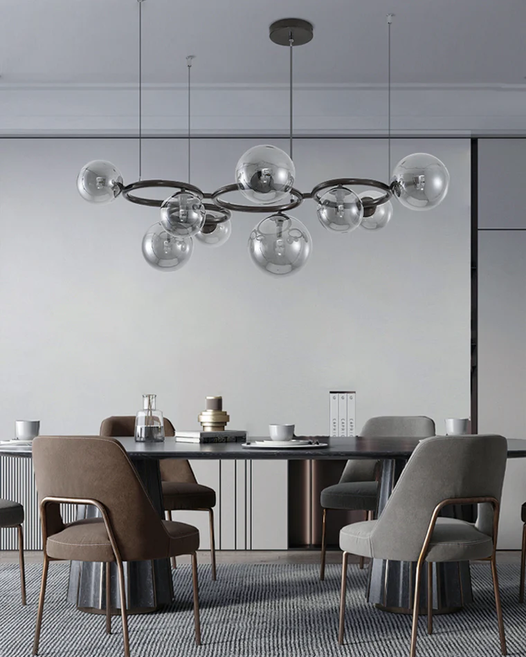 WOMO Colored Glass Ball Chandelier-WM2253 - Image 11