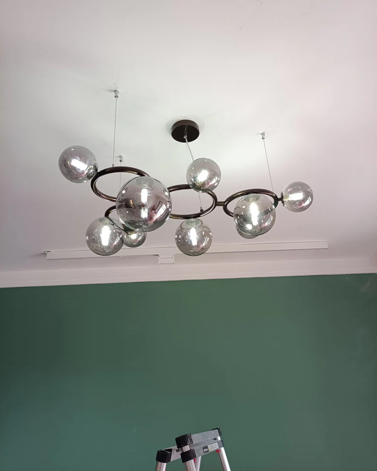 WOMO Colored Glass Ball Chandelier-WM2253 - Image 15