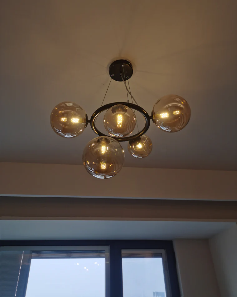 WOMO Colored Glass Ball Chandelier-WM2253 - Image 17