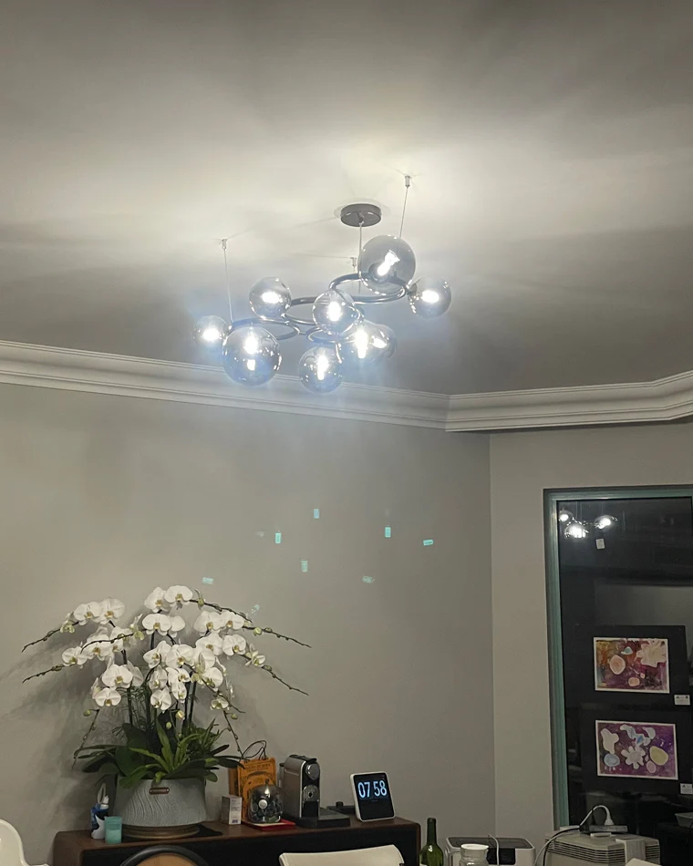 WOMO Colored Glass Ball Chandelier-WM2253 - Image 21