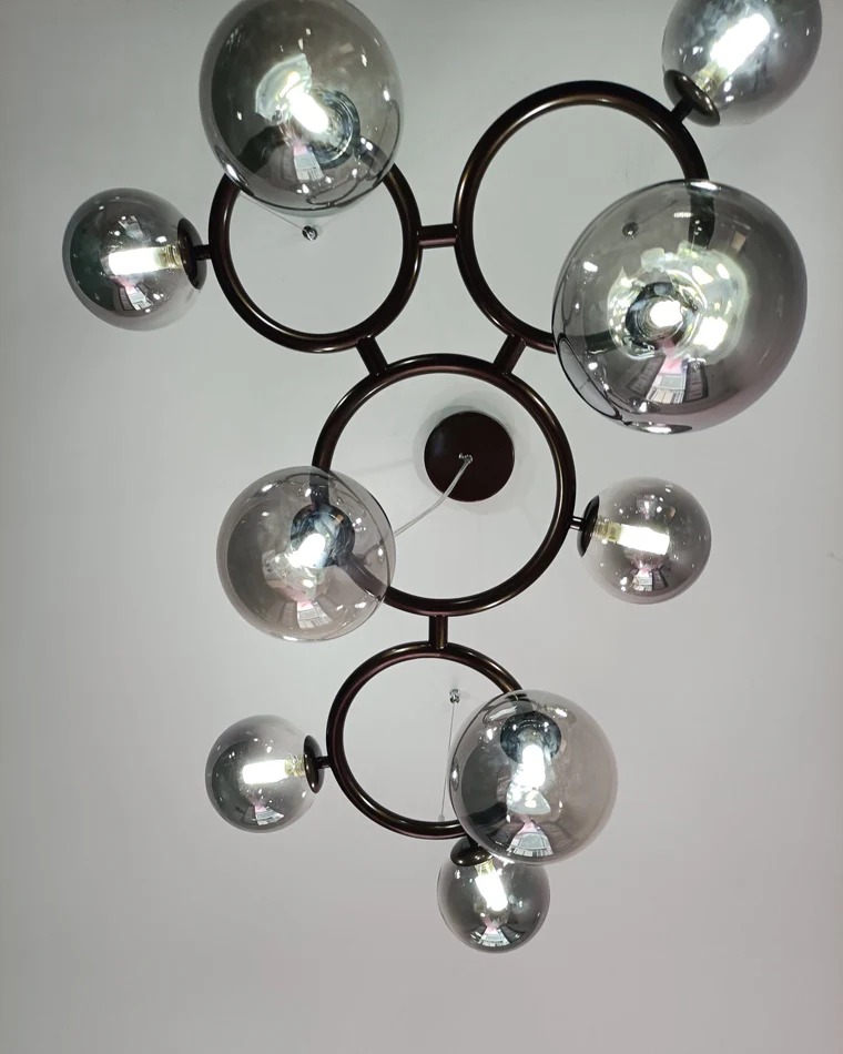 WOMO Colored Glass Ball Chandelier-WM2253 - Image 22