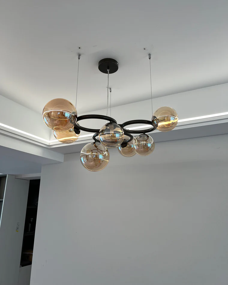 WOMO Colored Glass Ball Chandelier-WM2253 - Image 24