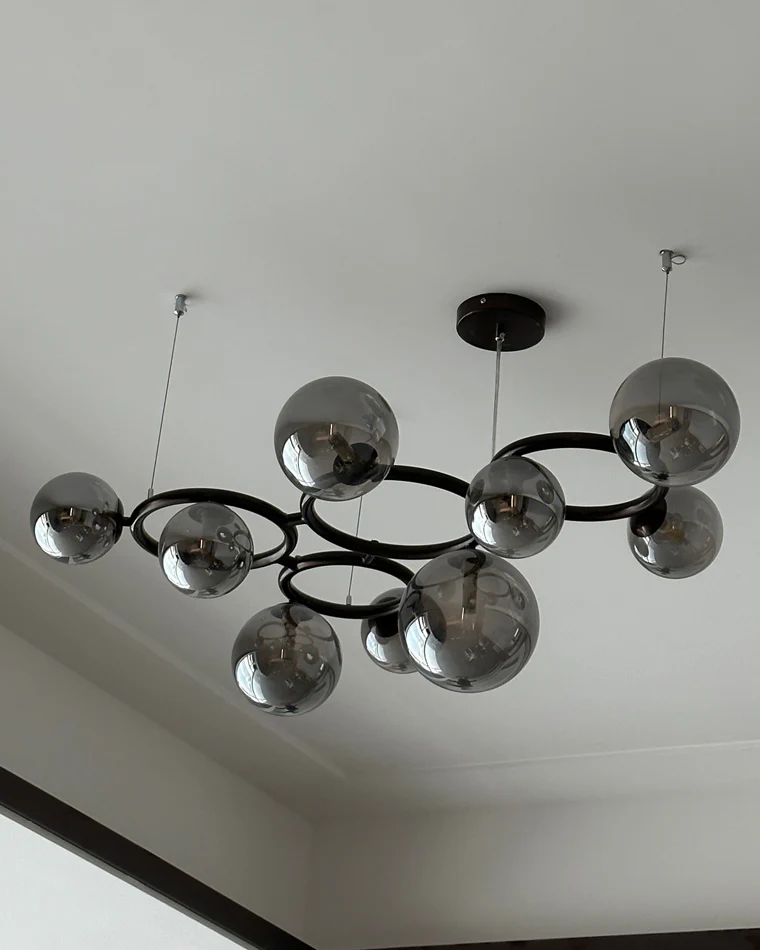 WOMO Colored Glass Ball Chandelier-WM2253 - Image 32