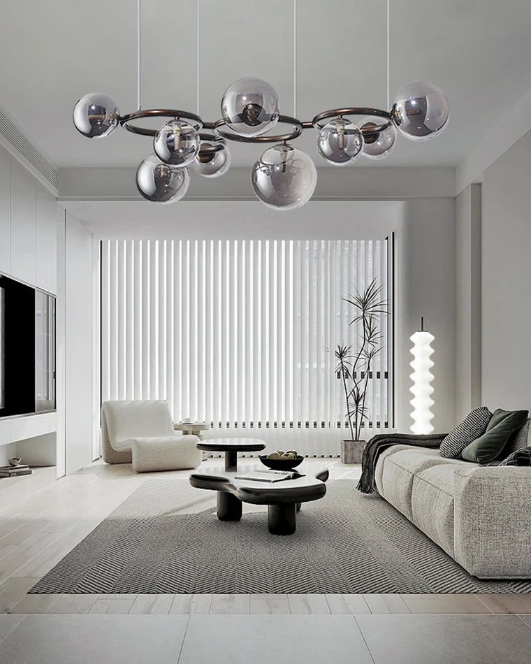 WOMO Colored Glass Ball Chandelier-WM2253 - Image 8