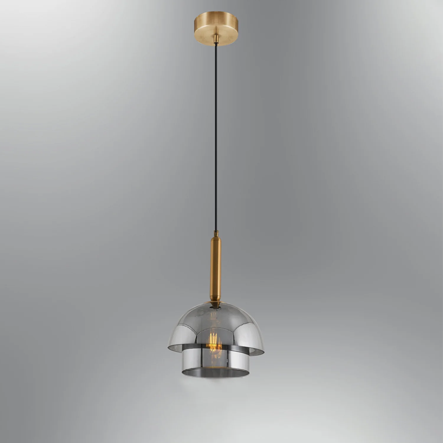 WOMO Glass Bell Pendant Light-WM2789 - Image 16