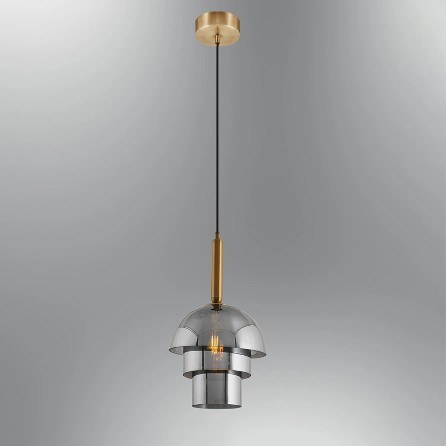 WOMO Glass Bell Pendant Light-WM2789 - Image 18