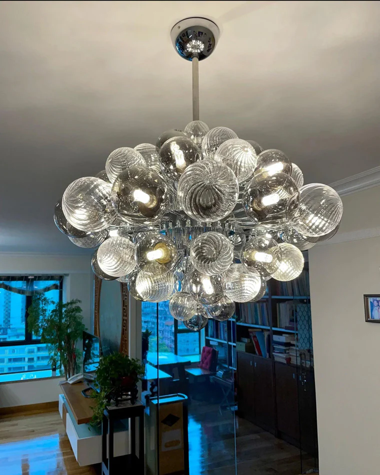 WOMO Glass Bubble Chandelier-WM2456 - Image 13