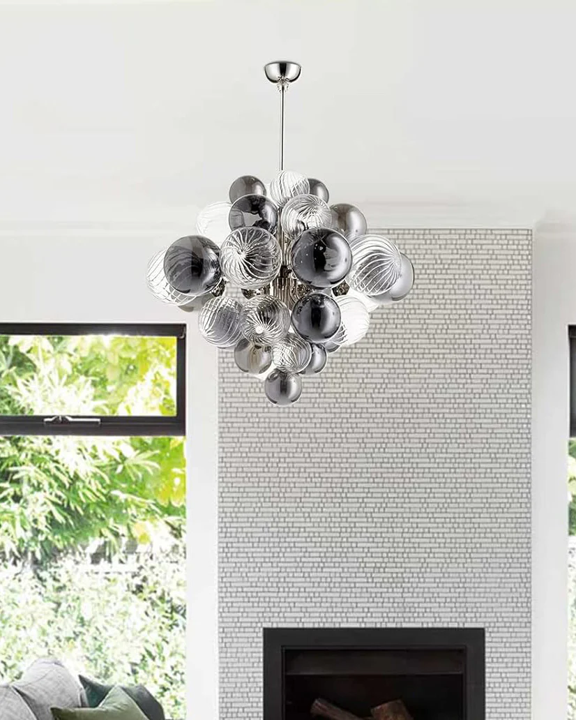 WOMO Glass Bubble Chandelier-WM2456 - Image 2