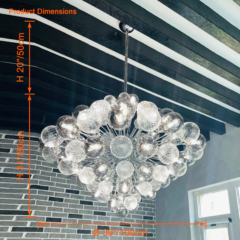 WOMO Glass Bubble Chandelier-WM2456 - Image 23