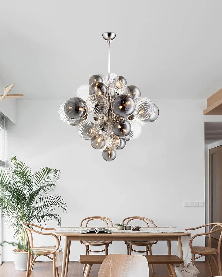 WOMO Glass Bubble Chandelier-WM2456 - Image 3