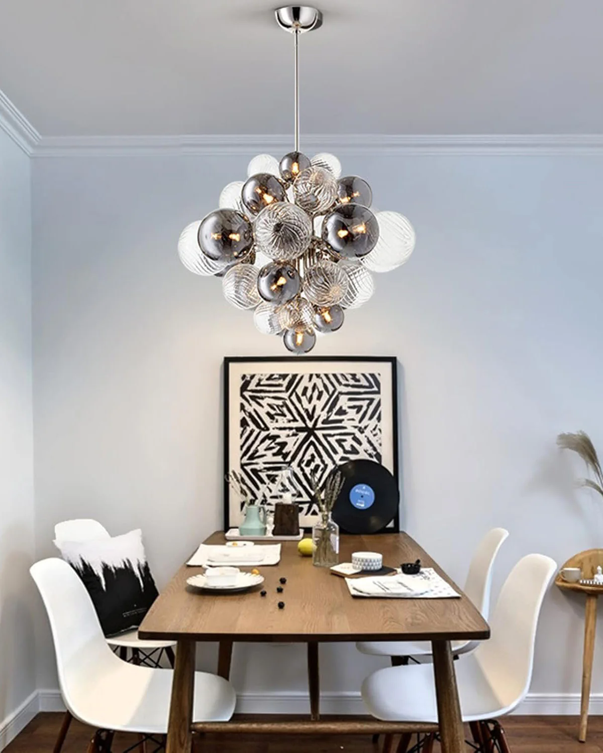 WOMO Glass Bubble Chandelier-WM2456 - Image 4