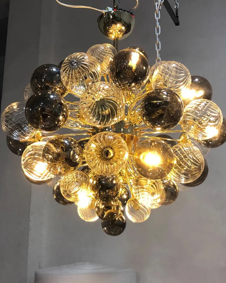 WOMO Glass Bubble Chandelier-WM2456 - Image 8