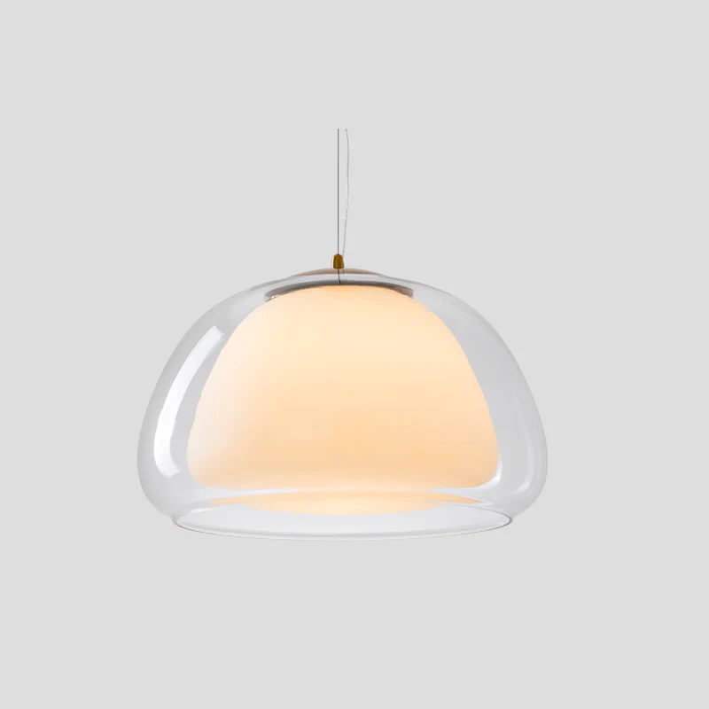 WOMO Glass Dome Pendant Light-WM2537 - Image 12