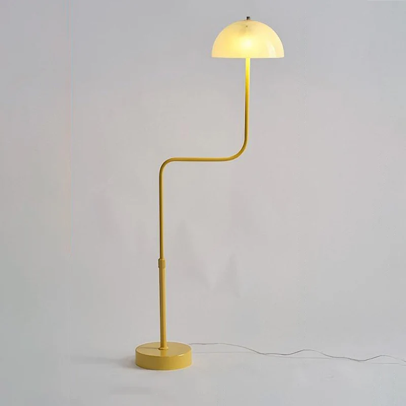 WOMO Dome Glass Telescoping Floor Lamp-WM7097 - Image 17