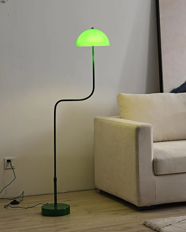 WOMO Dome Glass Telescoping Floor Lamp-WM7097 - Image 6