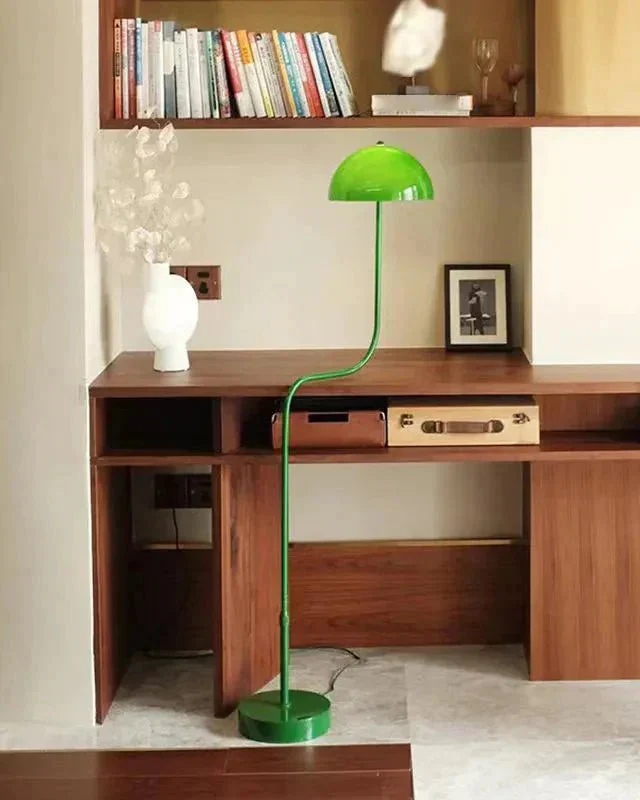 WOMO Dome Glass Telescoping Floor Lamp-WM7097 - Image 8