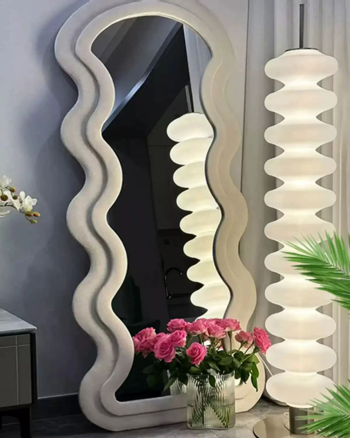 WOMO Stacked Glass Ball Floor Lamp-WM7127 - Image 24