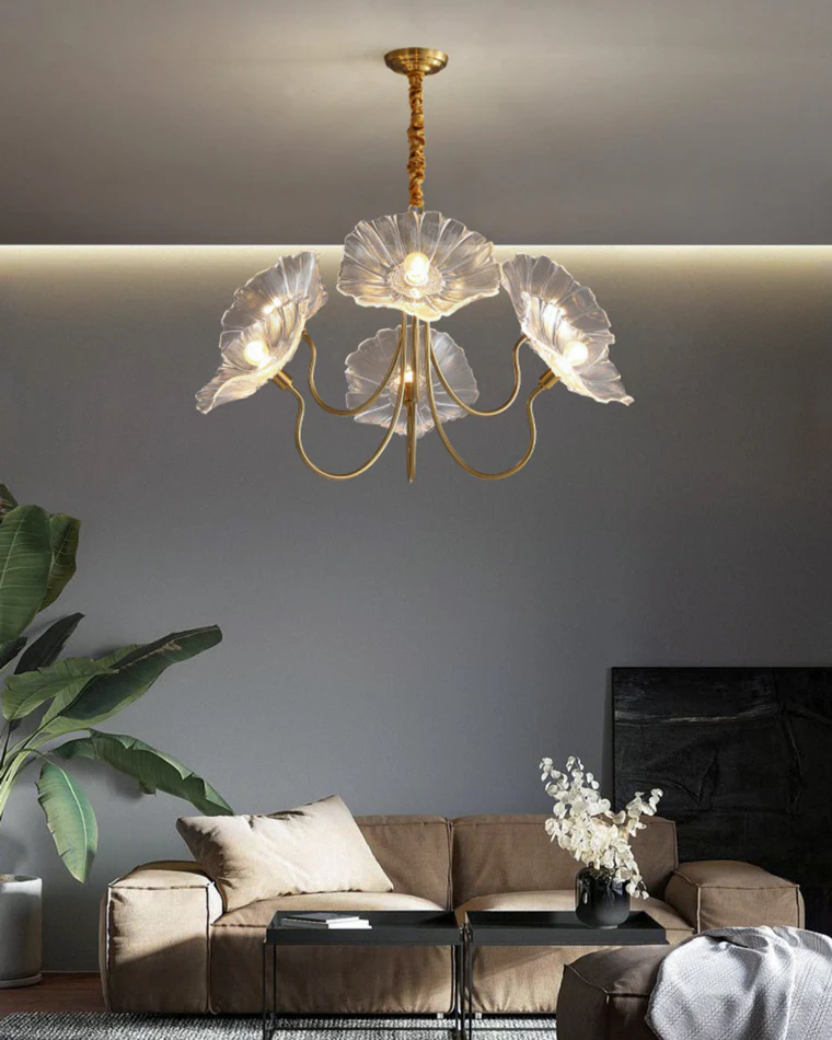 WOMO Lotus Flower Arm Chandelier-WM2025 - Image 11