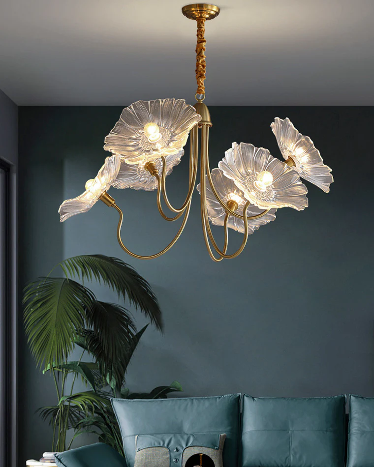 WOMO Lotus Flower Arm Chandelier-WM2025 - Image 13