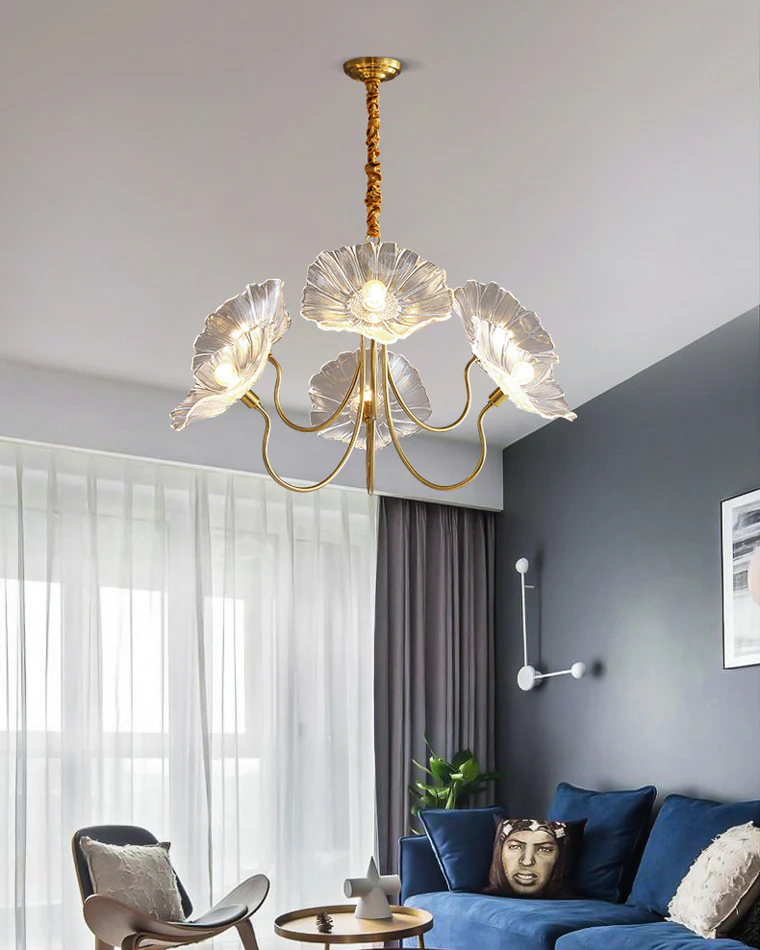 WOMO Lotus Flower Arm Chandelier-WM2025 - Image 16