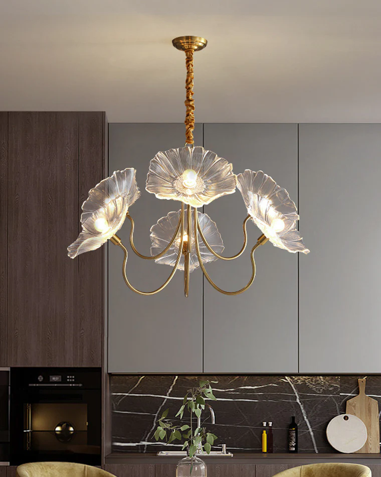 WOMO Lotus Flower Arm Chandelier-WM2025 - Image 20